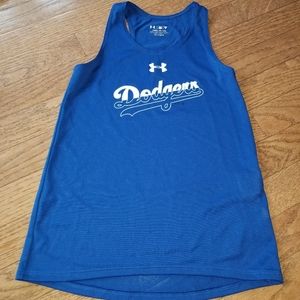 Under Armour Girls LA Dodgers Tank youth small